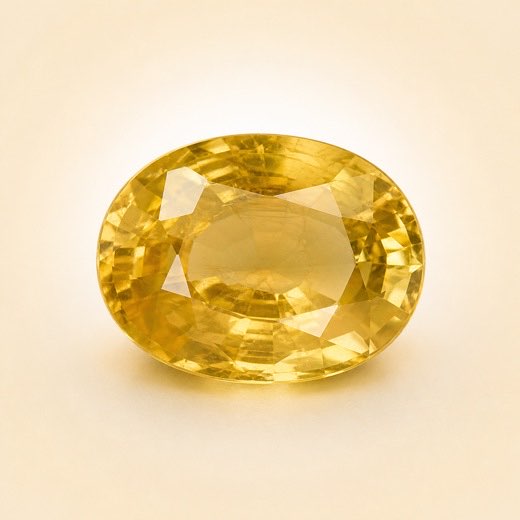 Pukhraj (Yellow Sapphire) gemstone