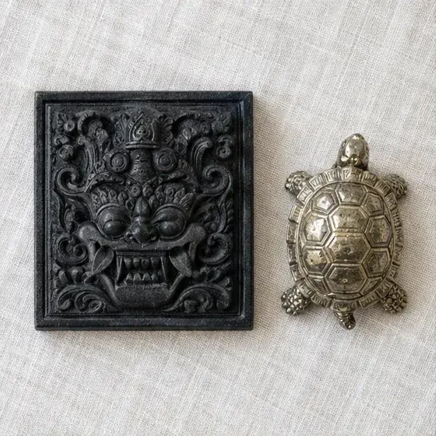 Indian cinema-inspired editorial styling with Kirtimukha & Pyrite Tortoise Combo jewellery
