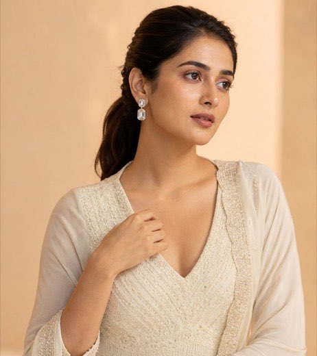 Indian cinema-inspired editorial styling with White Sapphire jewellery