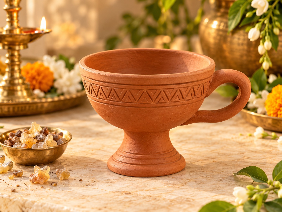 Traditional Handmade Clay Dhuni Cup
